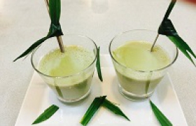 Công thức sữa đậu nành lá dứa